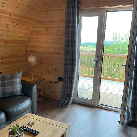 Pond View Pod 3 With Private Hot Tub -Fife - Loch Leven - Lomond Hills Kelty Exterior foto