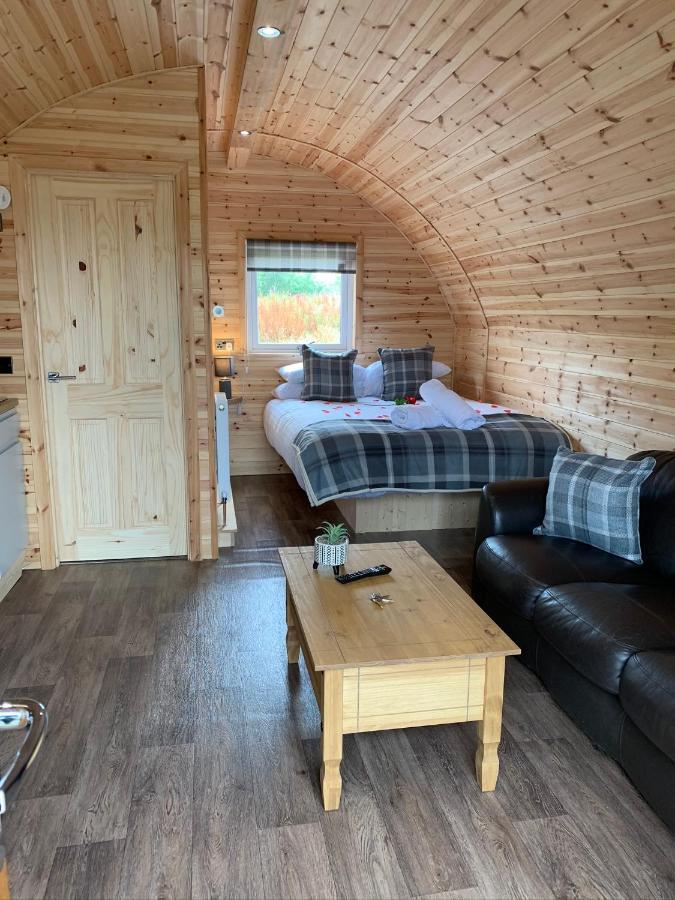 Pond View Pod 3 With Private Hot Tub -Fife - Loch Leven - Lomond Hills Kelty Exterior foto