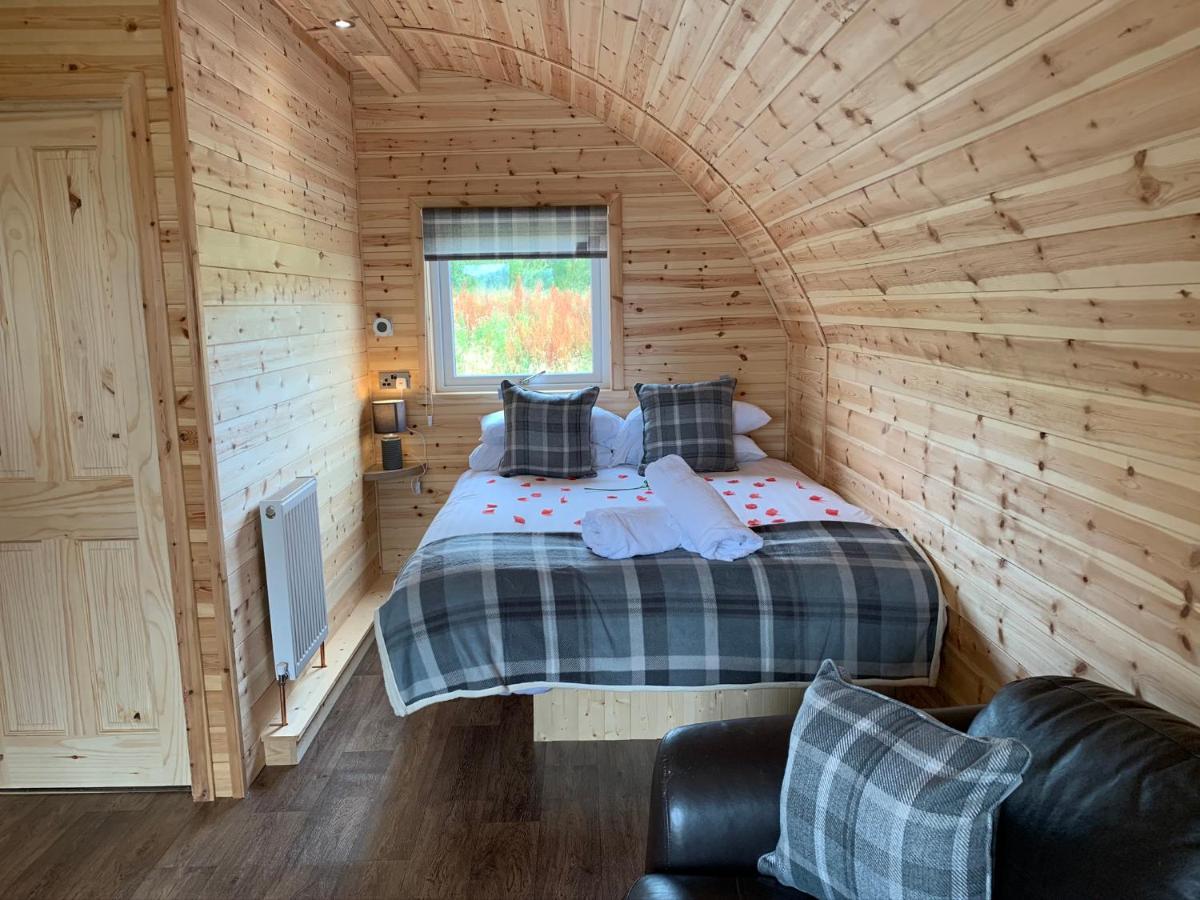 Pond View Pod 3 With Private Hot Tub -Fife - Loch Leven - Lomond Hills Kelty Exterior foto