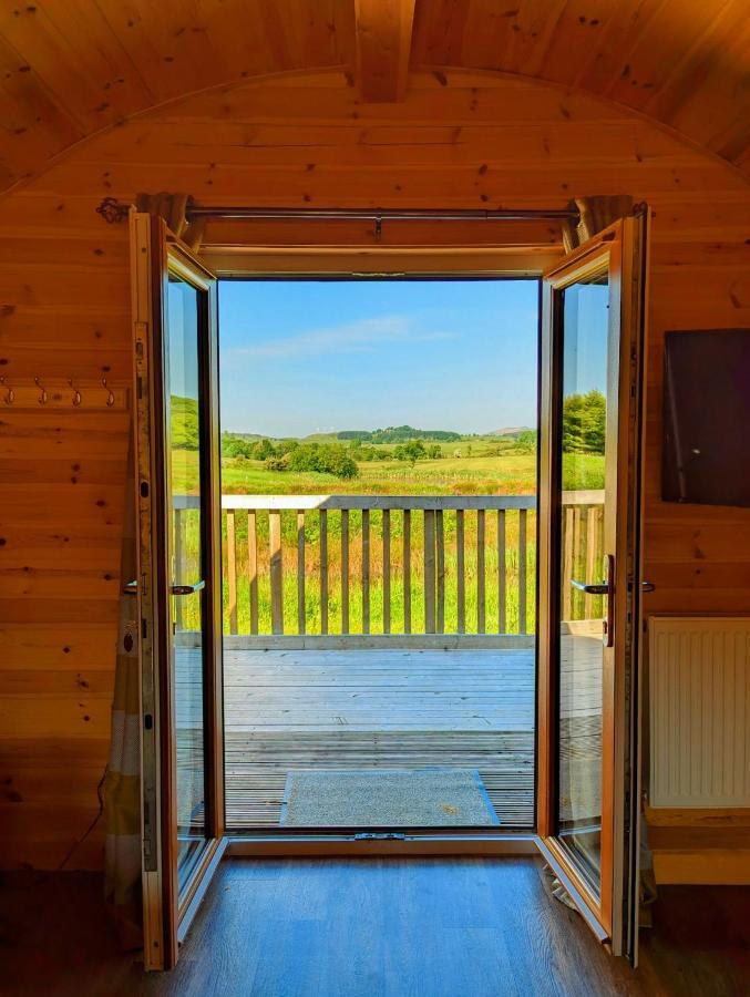 Pond View Pod 3 With Private Hot Tub -Fife - Loch Leven - Lomond Hills Kelty Exterior foto